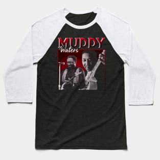 Muddy Waters Unplugged Acoustic Melodies Baseball T-Shirt